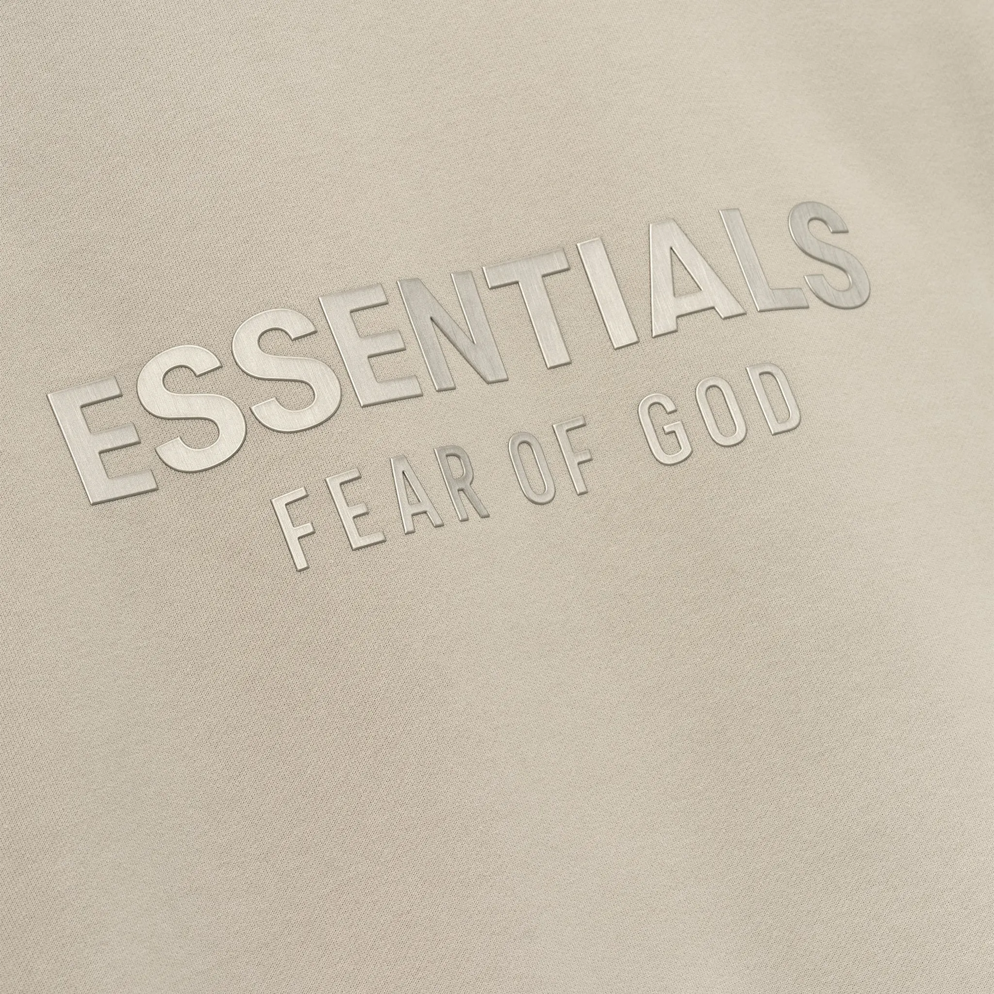Detailed View of Fear Of God Essentials Classic Fleece Timber Zip-Up Hoodie (SS25) 192SP254781F